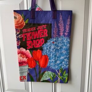 TJ’s Flower Shop reusable grocery Tote Bag